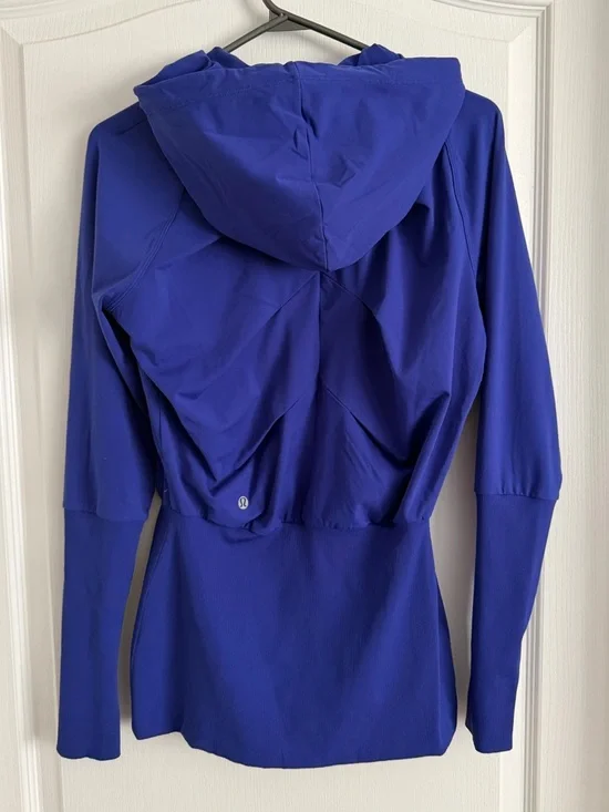 Lululemon Life Your Spirits Full Zip Jacket - Royal Blue - Picture 5 of 9